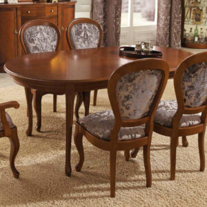 Стол обеденный овальный Panamar 402.180 шпон орех, 180+60 см., Испания