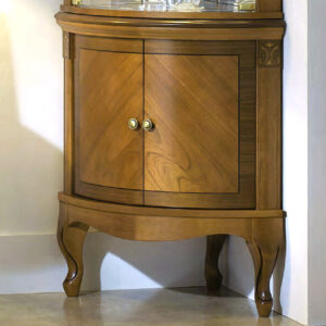 Тумба угловая на ножках Panamar 889.000 шпон вишня, Испания