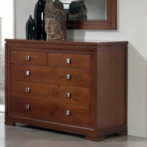 Комод ICARO, 5 ящиков, Испания, цвет темный орех