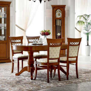 Palazzo Ducale Prama 71CI56 стол Palazzo Ducale Италия овальный стол Италия раздвижной стол 160 см стол 240 см раскладной классический стол вишня итальянский обеденный стол стол в цвете вишня стол для столовой Италия мебель Palazzo Ducale стол Prama Италия итальянская классическая мебель овальный раскладной стол купить премиальный стол Италия