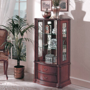 Витрина Disemobel 921-IZQ цвет Nogal-5/орех левая