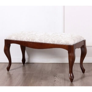 Банкетка Toledo T.BQ414.100 орех, ткань S-3 беж