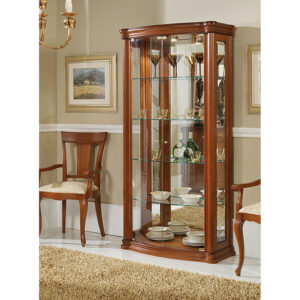 Витрина двухдверная, Испания, DISEMOBEL 912 цвет вишня