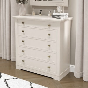 Комод с ящиками Валенсия М2004 Marfil, цвет слоновая кость, 107 см., Россия