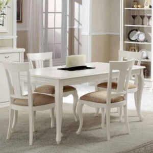 Стол прямоугольный раскладной Disemobel 630 белый, Испания