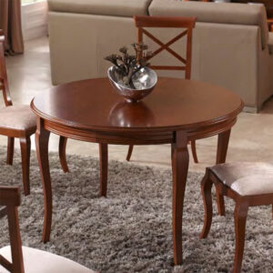 Стол круглый раскладной Panamar 403.115 орех