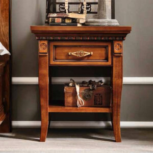 Тумба прикроватная на ножках Palazzo Ducale 71CI02CD шпон вишня, Италия